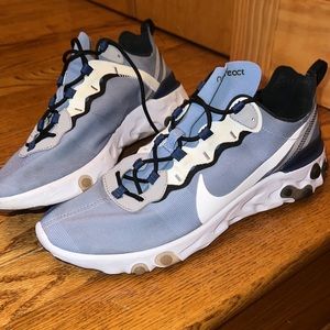 Nike react element 55 indigo fog size 10.5